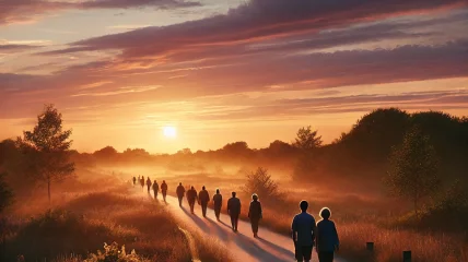 Schemerwandeling